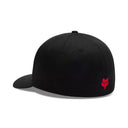 Fox Men's Typeface Black Flexfit Hat