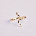 Pura Vida Snake Ring Gold
