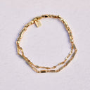 Pura Vida Metal Bead & Chain Stretch Bracelet