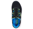 Skechers Boys Black/Blue Bounder Brisk Burst Running Shoe