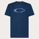 Oakley Mens Team Navy O-Bold Ellipse Tshirt