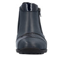 Rieker Ladies Blue Donna Lined Boot