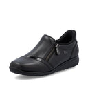 Rieker Ladies Black 47264-00 Donna Lined Shoe
