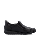 Rieker Ladies Black 47264-00 Donna Lined Shoe