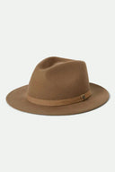 Brixton Khaki/Khaki Messer Packable Fedora