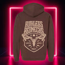Ruthless Rednecks Mens Brown Roadkill Heavyweight Hoodie