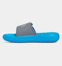 Under Armour Boys Electric Blue/Titan Grey Ignite Pro 8 Slide