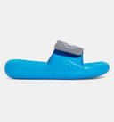 Under Armour Boys Electric Blue/Titan Grey Ignite Pro 8 Slide