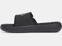 Under Armour Mens Black/Galaxy Black/White Ignite Pro 8 Slide