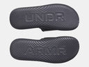 Under Armour Mens Black/Galaxy Black/White Ignite Pro 8 Slide