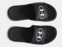 Under Armour Mens Black/Galaxy Black/White Ignite Pro 8 Slide