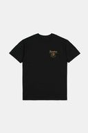 Brixton Mens Black Better Days SS Tshirt