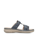 Rieker Ladies Blue Regina Sandal