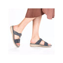 Rieker Ladies Blue Regina Sandal
