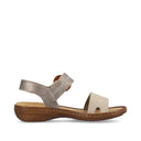 Rieker Ladies Beige 608Z3-60 Regina Sandal