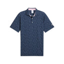 Puma Mens Deep Navy/Peaceful Blue Puma X AP Sketch Polo