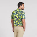 Puma Mens Deep Navy Puma X AP Lemon Branch Polo