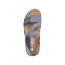 Rieker Ladies Blue 64870-14 Franja Sandal