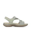 Rieker Ladies Green Franja Sandal