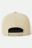 Brixton Mens Sand/Light Brown Corduroy Oath III Snapback