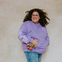 Small Bits of Happiness Ladies Be Bloom Crewneck