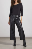 Tribal Lades 3/4 Sleeve Boat Neck Top