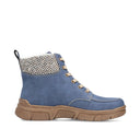 Rieker Ladies 72330-14 Blue Lined Boot