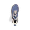 Rieker Ladies 72330-14 Blue Lined Boot