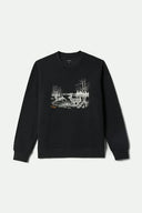 Brixton Mens Black Gallop Crewneck