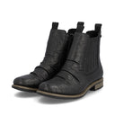 Rieker Ladies Black Ornella Lined Boot