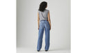 Levi Ladies Heavy Check Baggy Dad Jeans