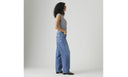 Levi Ladies Heavy Check Baggy Dad Jeans