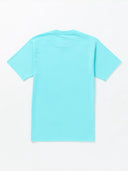 Volcom Mens Crete Blue Circle Stone SS Tshirt