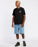 Volcom Mens Black Almeida SS TShirt