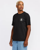 Volcom Mens Black Almeida SS TShirt
