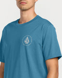 Volcom Mens Coronet Blue Almeida SS Tshirt