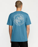 Volcom Mens Coronet Blue Almeida SS Tshirt
