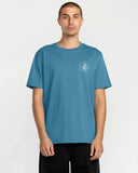 Volcom Mens Coronet Blue Almeida SS Tshirt
