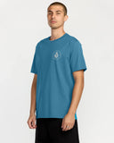 Volcom Mens Coronet Blue Almeida SS Tshirt