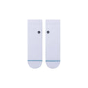 Stance Mens White Icon Quarter Sock
