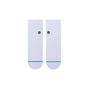 Stance Mens White Icon Quarter Sock