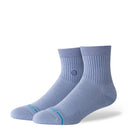 Stance Mens Stone Blue Icon Pop Quarter Sock