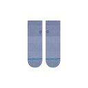 Stance Mens Stone Blue Icon Pop Quarter Sock