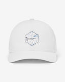 Travis Mathew Mens White Ocean Vessel Snapback Hat