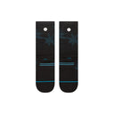 Stance Mens Black Infiknit Run Off The Trail Light Crew Socks