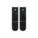Stance Mens Black Infiknit Run Off The Trail Light Crew Socks
