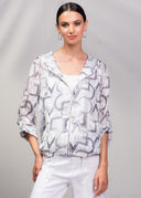 Alison Sheri Ladies White Cardigan