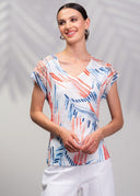 Alison Sheri Ladies Mulit SS Top