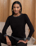 Alison Sheri Ladies Black Sweater