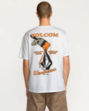Volcom Mens White Enamel SS Tshirt